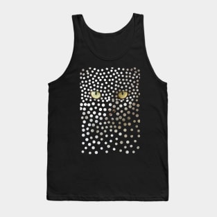 White cat Tank Top